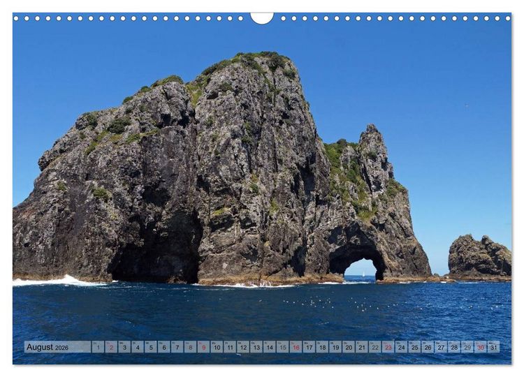 Produktbild: Kia ora, Aotearoa - Wunderbares Neuseeland (Wandkalender 2026 DIN A3 quer), CALVENDO Monatskalender