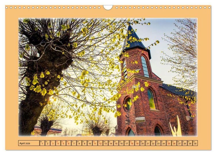 Produktbild: Gr&uuml;ne Welt DAMME (Wandkalender 2026 DIN A3 quer), CALVENDO Monatskalender