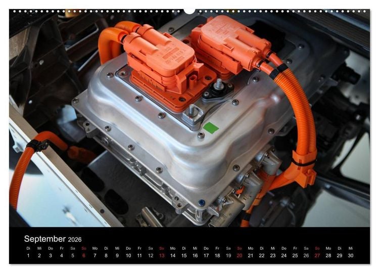 Produktbild: BMW i3 (hochwertiger Premium Wandkalender 2026 DIN A2 quer), Kunstdruck in Hochglanz