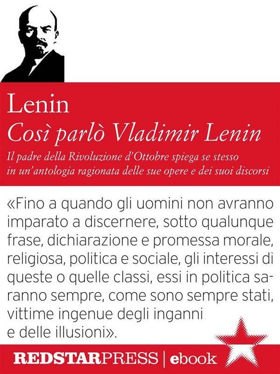 Produktbild: Cos&igrave; parl&ograve; Vladimir Lenin