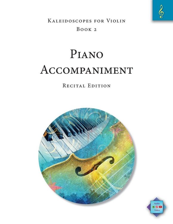 Produktbild: Kaleidoscopes for Violin, Book 2, Piano Accompaniment