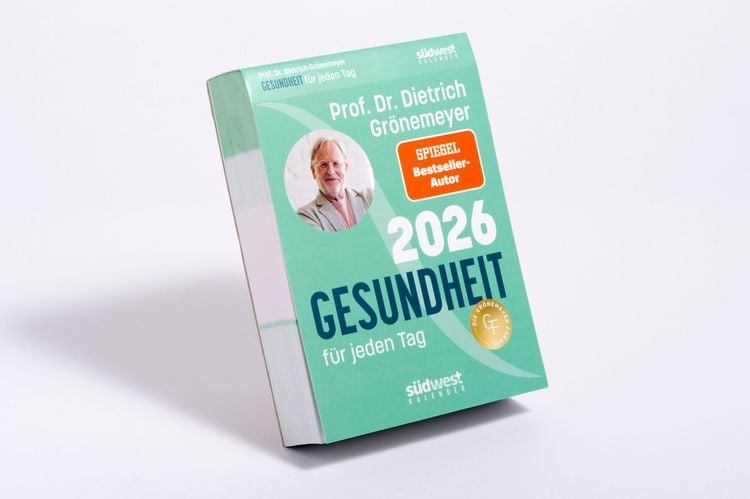 Produktbild: Gesundheit f&uuml;r jeden Tag 2026 - Tagesabrei&szlig;kalender zum Aufstellen oder Aufh&auml;ngen