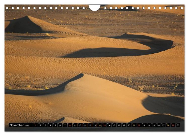 Produktbild: D&uuml;nen. Diamanten der W&uuml;ste (Wandkalender 2026 DIN A4 quer), CALVENDO Monatskalender