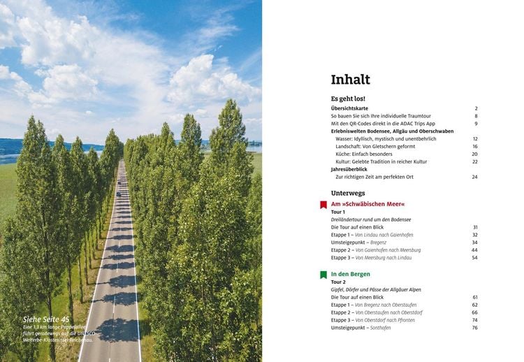 Produktbild: ADAC Roadtrips - Bodensee, Allg&auml;u und Oberschwaben