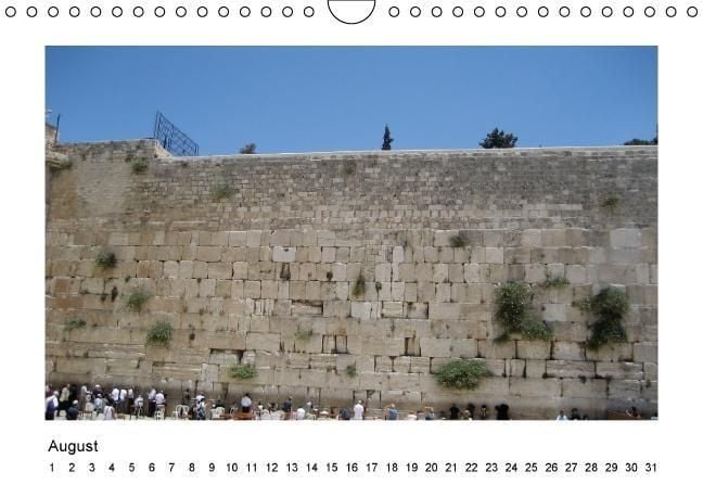 Produktbild: ISRAEL (Wandkalender immerw&auml;hrend DIN A4 quer)