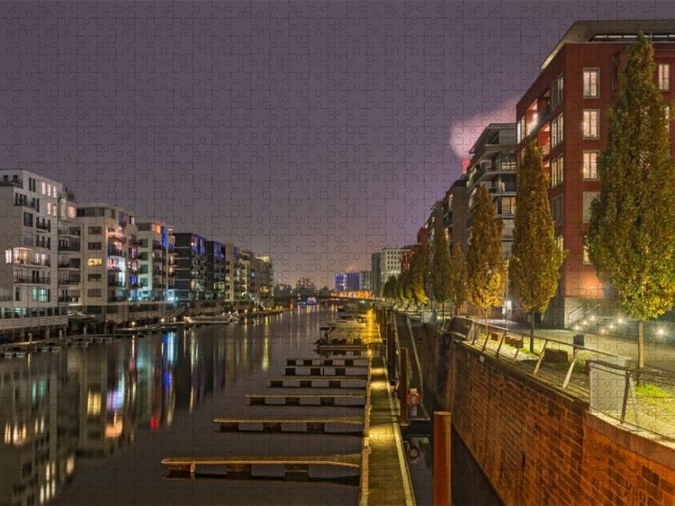 Produktbild: CALVENDO Puzzle Frankfurt - Gutleutviertel | 1000 Teile Lege-Gr&ouml;&szlig;e 64x48cm Foto-Puzzle f&uuml;r gl&uuml;ckliche Stunden