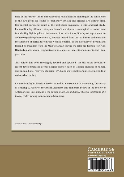 Produktbild: The Prehistory of Britain and Ireland