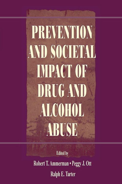 Produktbild: Prevention and Societal Impact of Drug and Alcohol Abuse