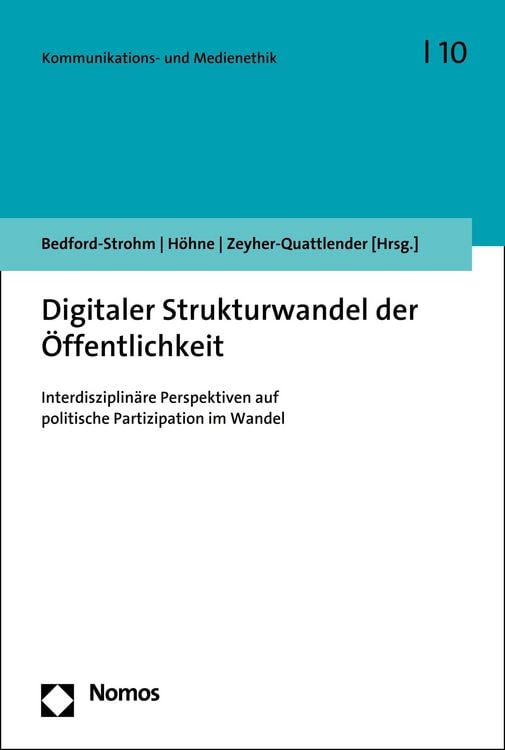 Produktbild: Digitaler Strukturwandel der &Ouml;ffentlichkeit