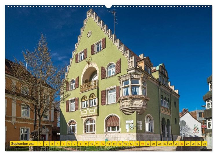 Produktbild: Donaueschingen (Wandkalender 2027 DIN A2 quer), CALVENDO Monatskalender