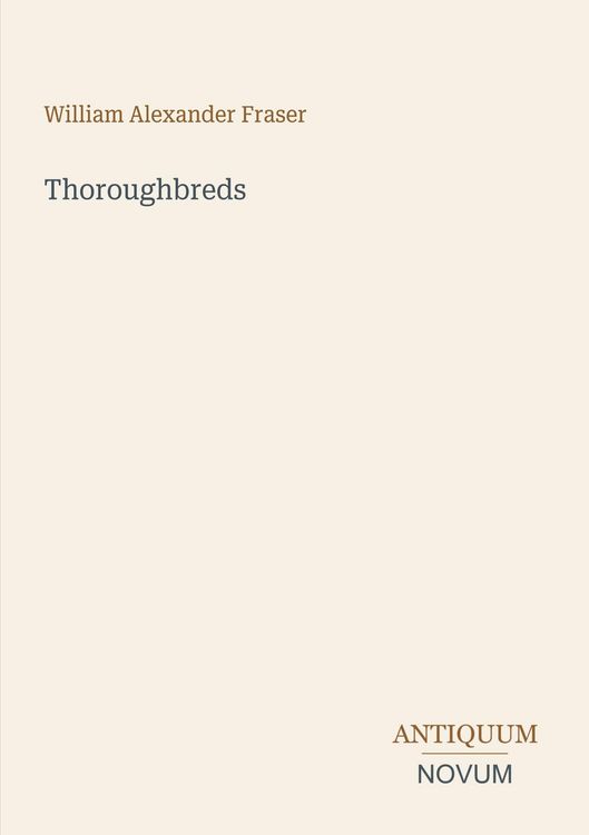 Produktbild: Thoroughbreds