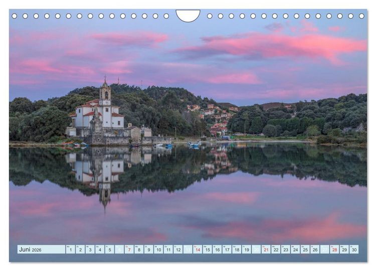 Produktbild: Nordspanien, wilde Atlantikk&uuml;ste und hohe Berge (Wandkalender 2026 DIN A4 quer), CALVENDO Monatskalender
