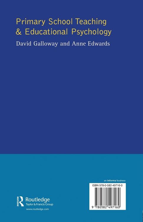 Produktbild: Primary School Teaching and Educational Psychology