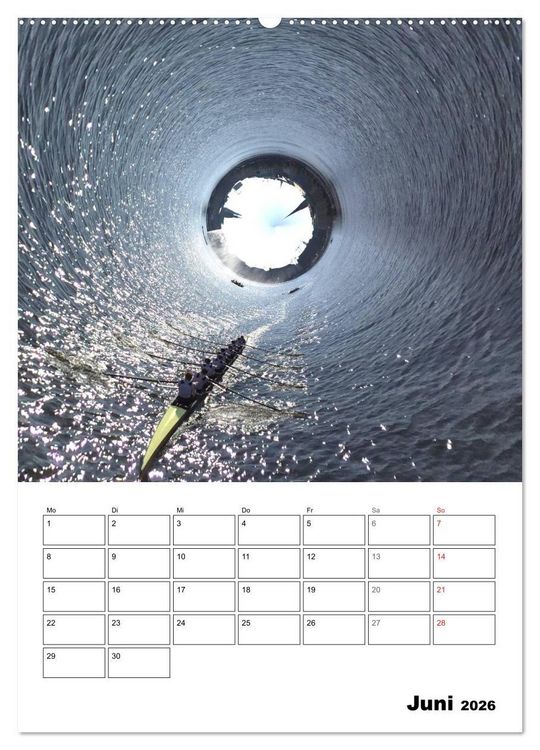 Produktbild: The tiny world of HAMBURG (Wandkalender 2026 DIN A2 hoch), CALVENDO Monatskalender
