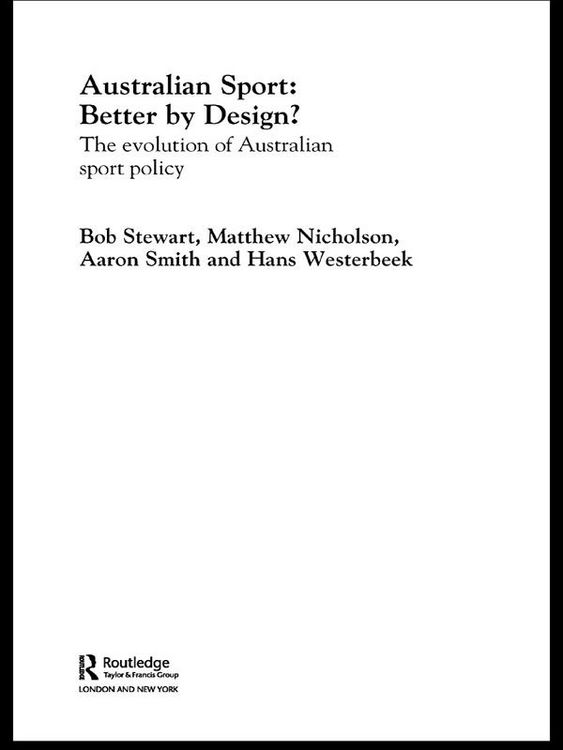 Produktbild: Australian Sport - Better by Design?