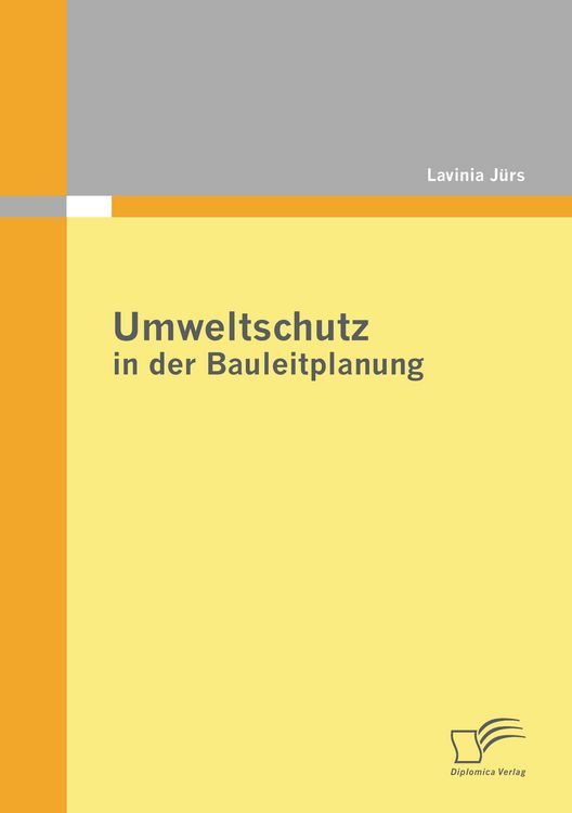 Produktbild: Umweltschutz in der Bauleitplanung