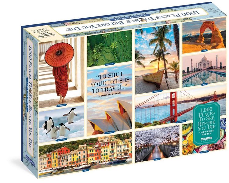 Produktbild: 1,000 Places to See Before You Die 1,000-Piece Puzzle