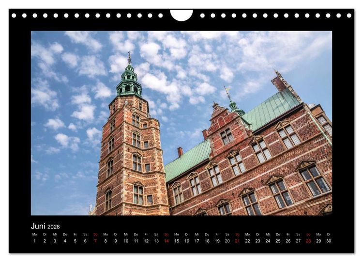 Produktbild: Kopenhagen (Wandkalender 2026 DIN A4 quer), CALVENDO Monatskalender