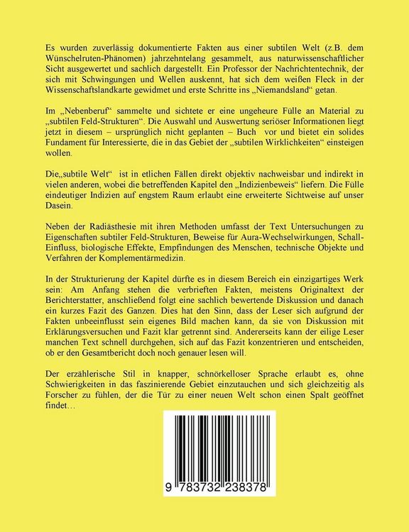 Produktbild: Subtile Wirklichkeiten - verborgen - aber aufgedeckt