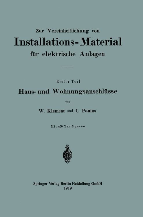 Produktbild: Zur Vereinheitlichung von Installations-Material f&uuml;r elektrische Anlagen