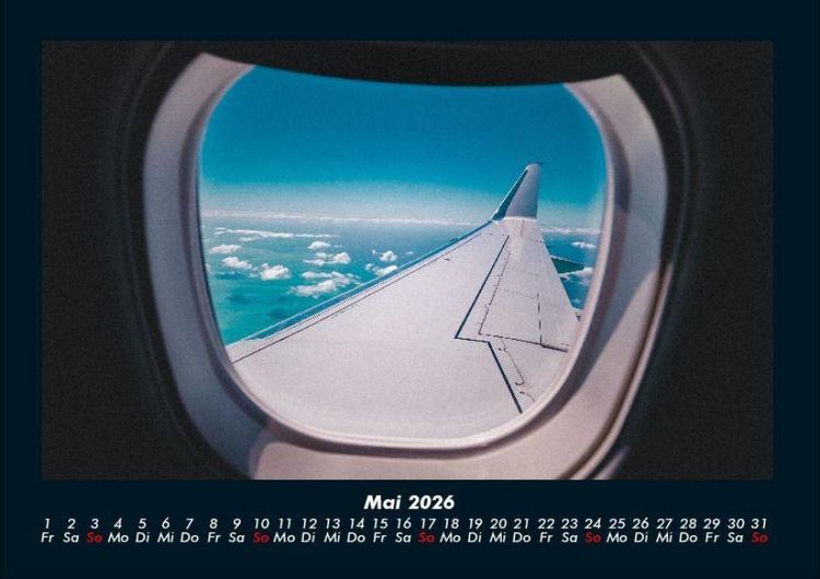 Produktbild: Flugzeuge 2026 Fotokalender DIN A4