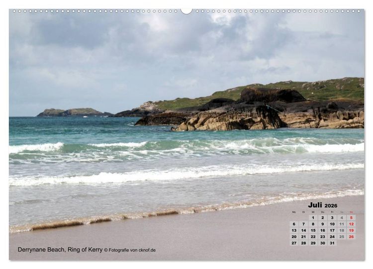 Produktbild: Irland (hochwertiger Premium Wandkalender 2026 DIN A2 quer), Kunstdruck in Hochglanz