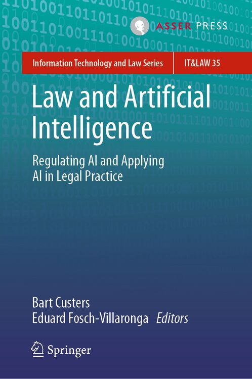 Produktbild: Law and Artificial Intelligence