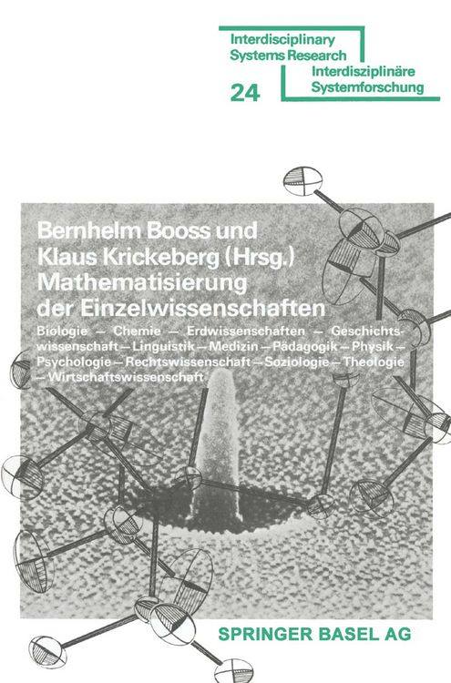 Produktbild: Mathematisierung der Einzelwissenschaften