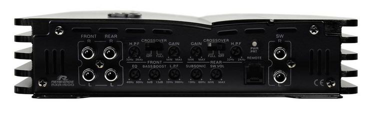 Produktbild: Renegade RXA1500 5-Kanal Endstufe 1500 W Lautst&auml;rke-/Bass-/H&ouml;hen-Regelung Passend f&uuml;r (Auto-Marke): Universal