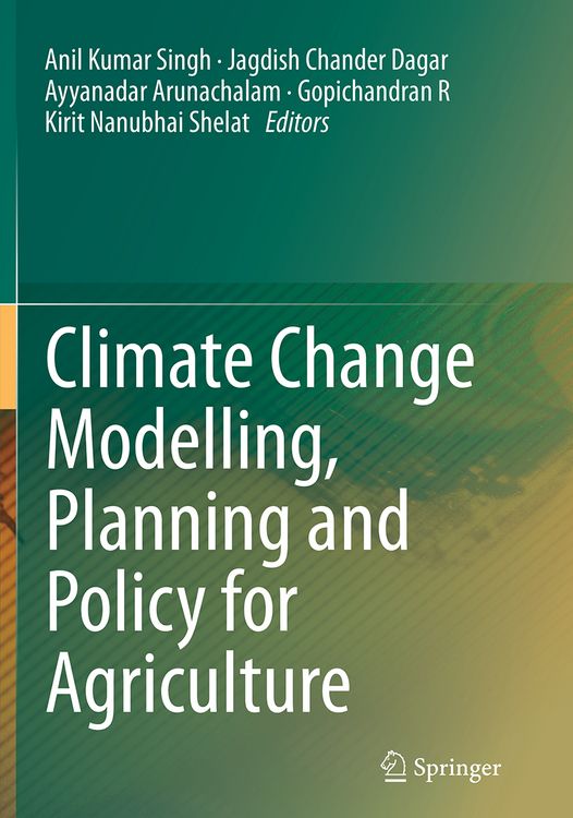 Produktbild: Climate Change Modelling, Planning and Policy for Agriculture