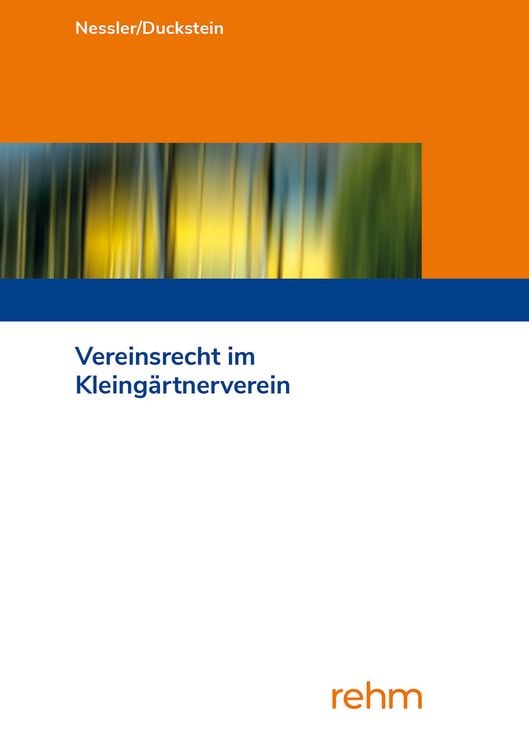Produktbild: Vereinsrecht im Kleing&auml;rtnerverein