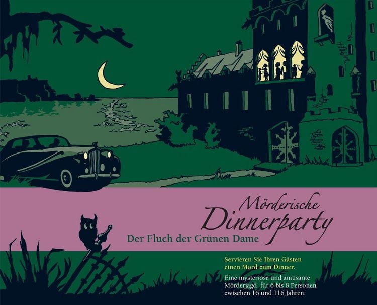 Produktbild: M&ouml;rderische Dinnerparty. Der Fluch der Gr&uuml;nen Dame