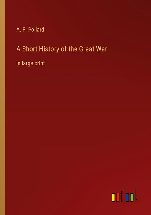 Produktbild: A Short History of the Great War