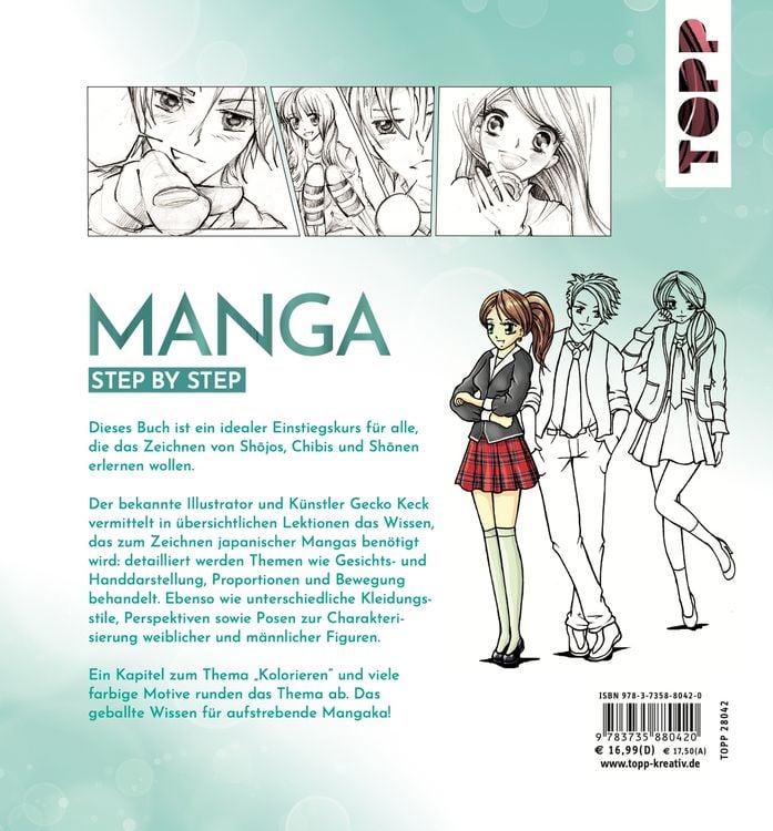 Produktbild: Manga Step by Step
