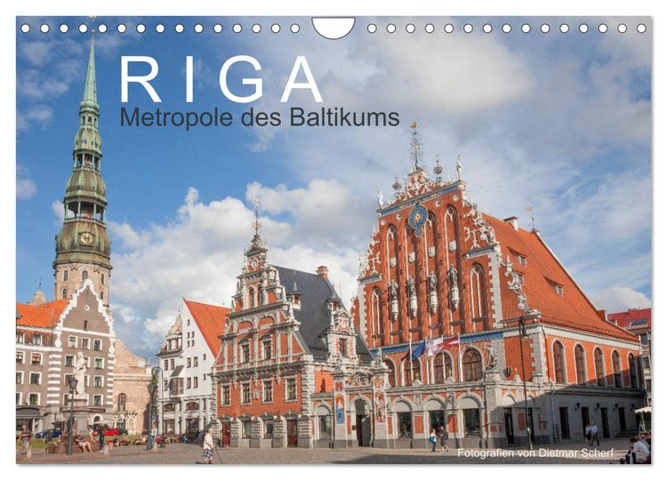 Produktbild: Riga - Metropole des Baltikums (Wandkalender 2026 DIN A4 quer), CALVENDO Monatskalender