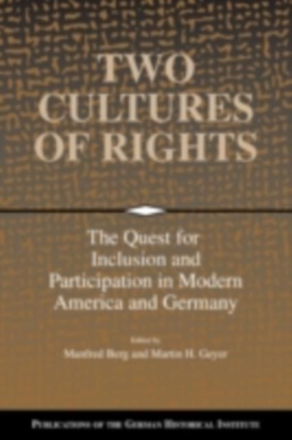 Produktbild: Two Cultures of Rights