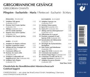 Produktbild: Gregorian Chant: Pentecost,Eucharist St.Mary