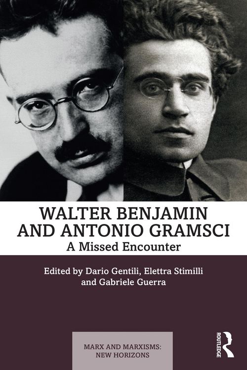 Produktbild: Walter Benjamin and Antonio Gramsci