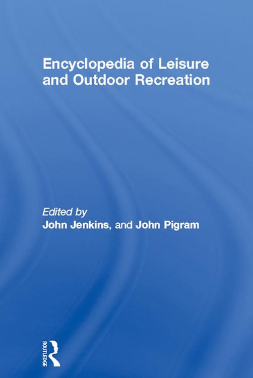 Produktbild: Encyclopedia of Leisure and Outdoor Recreation