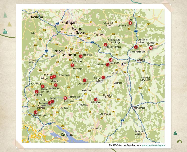Produktbild: Schw&auml;bische Alb. Wandern f&uuml;r die Seele