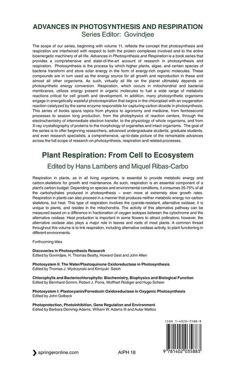 Produktbild: Plant Respiration