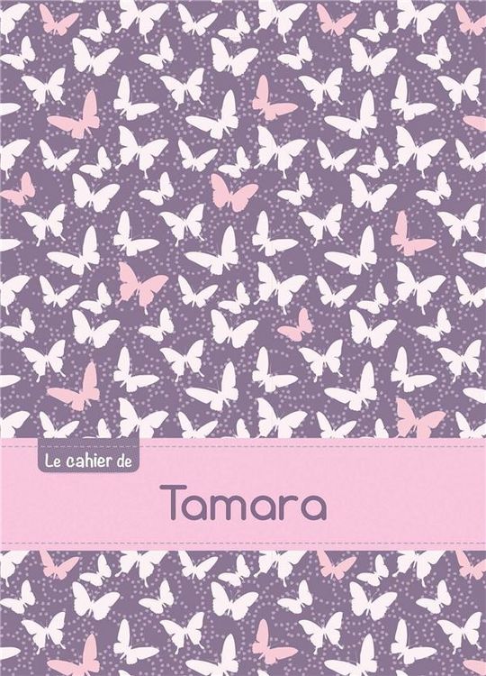 Produktbild: Cahier tamara blanc,96p,a5
