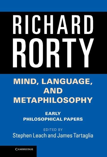 Produktbild: Mind, Language, and Metaphilosophy