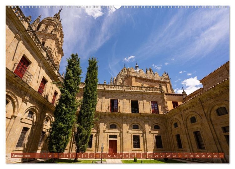 Produktbild: Salamanca - Eine Perle Spaniens (hochwertiger Premium Wandkalender 2026 DIN A2 quer), Kunstdruck in Hochglanz
