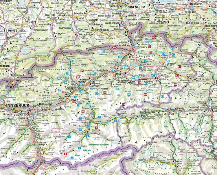 Produktbild: ROTHER Wanderbuch Leichte Wanderungen Zillertal - Achensee - Kaisergebirge - Kitzb&uuml;hel