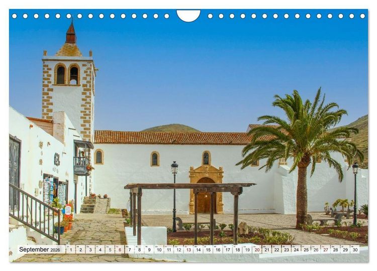 Produktbild: Fuerteventura &ndash; Von Str&auml;nden und Bergen (Wandkalender 2026 DIN A4 quer), CALVENDO Monatskalender