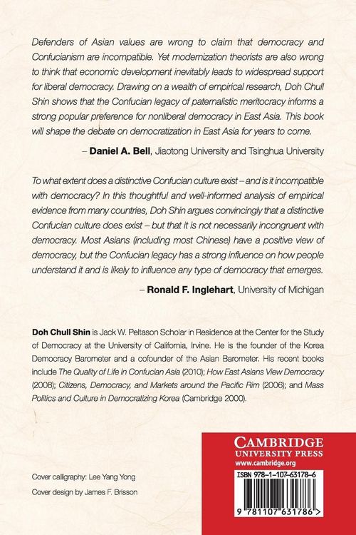 Produktbild: Confucianism and Democratization in East Asia