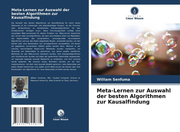 Produktbild: Meta-Lernen zur Auswahl der besten Algorithmen zur Kausalfindung