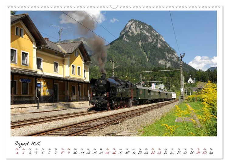 Produktbild: Mit Volldampf durch &Ouml;sterreich (hochwertiger Premium Wandkalender 2026 DIN A2 quer), Kunstdruck in Hochglanz