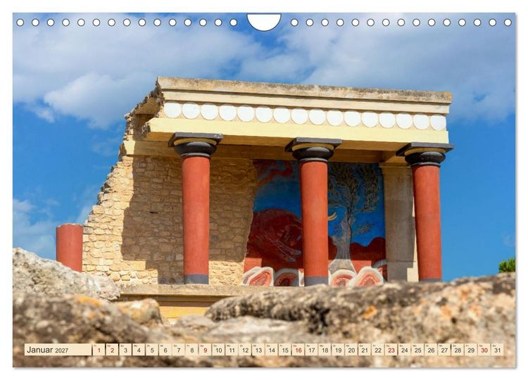Produktbild: Kreta - Inselliebe (Wandkalender 2027 DIN A4 quer), CALVENDO Monatskalender